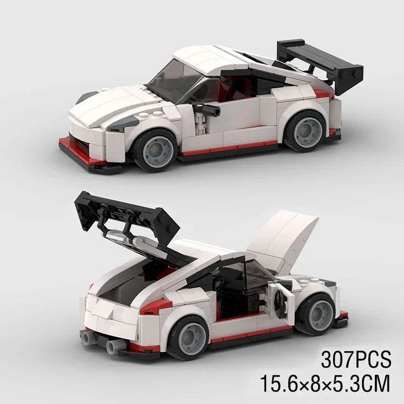 Moc Speed Champions AE86 Cars Racers Building Blocks Set - ToylandEU