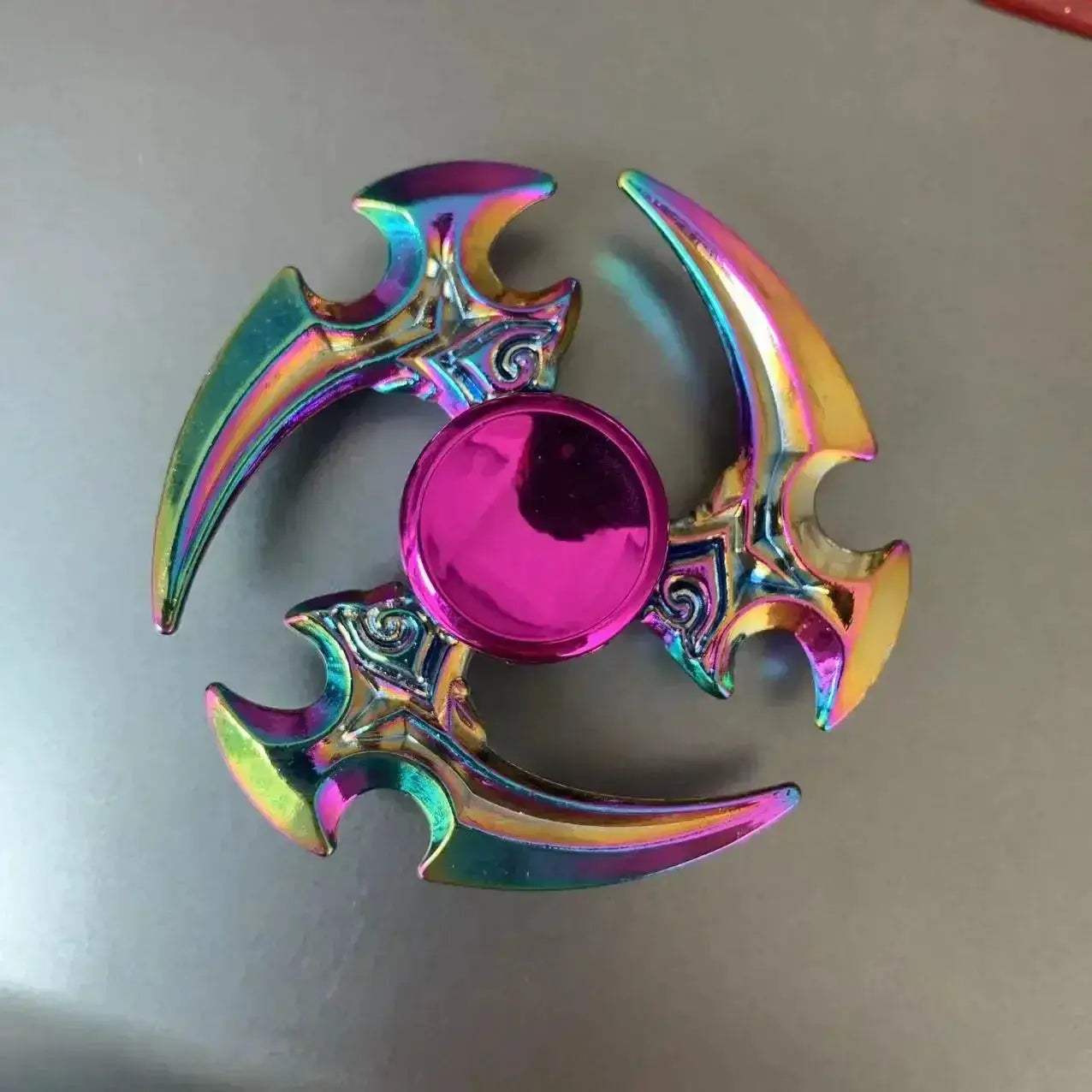 Colorful Metal Fidget Spinner Stress Relief Toy For Adults - ToylandEU