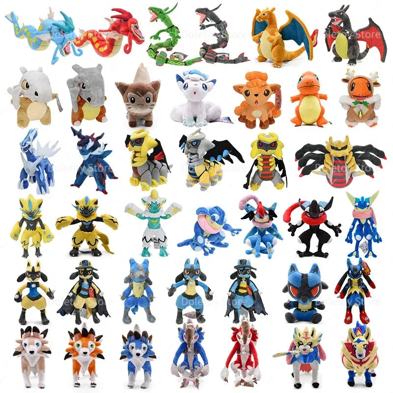 Pokemon Plush Toys 70 Styles Mega Lucario Charizard Collectible Gift