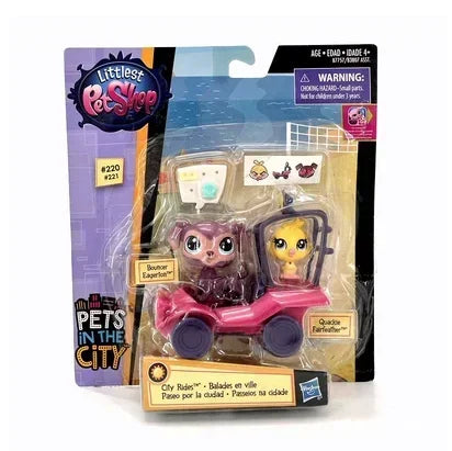 Littlest Petshop Playset | Mini Animal Figures | 2 Cm Size | Kids Toy