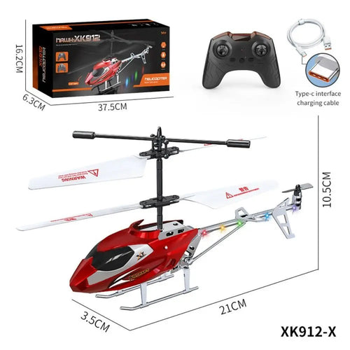 RC Helicopter 3.5CH 2.5CH Remote Control Airplane USB Charging Fall Toyland EU