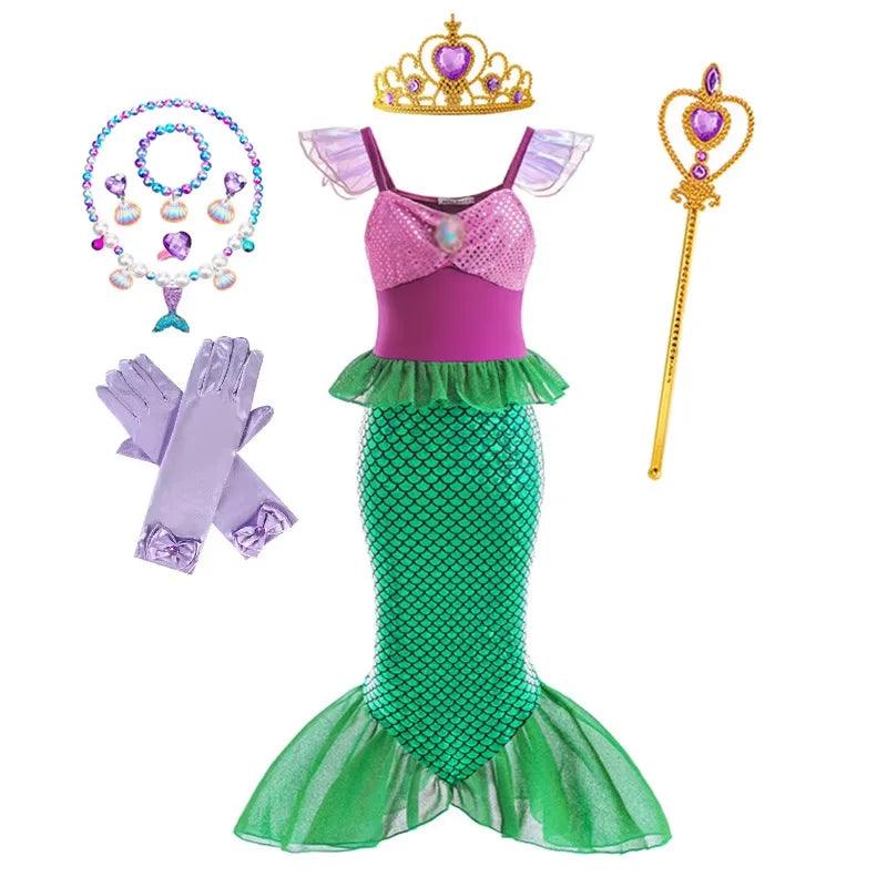 Ariel Princess Dress | Size 4-6 | Toylandeu™