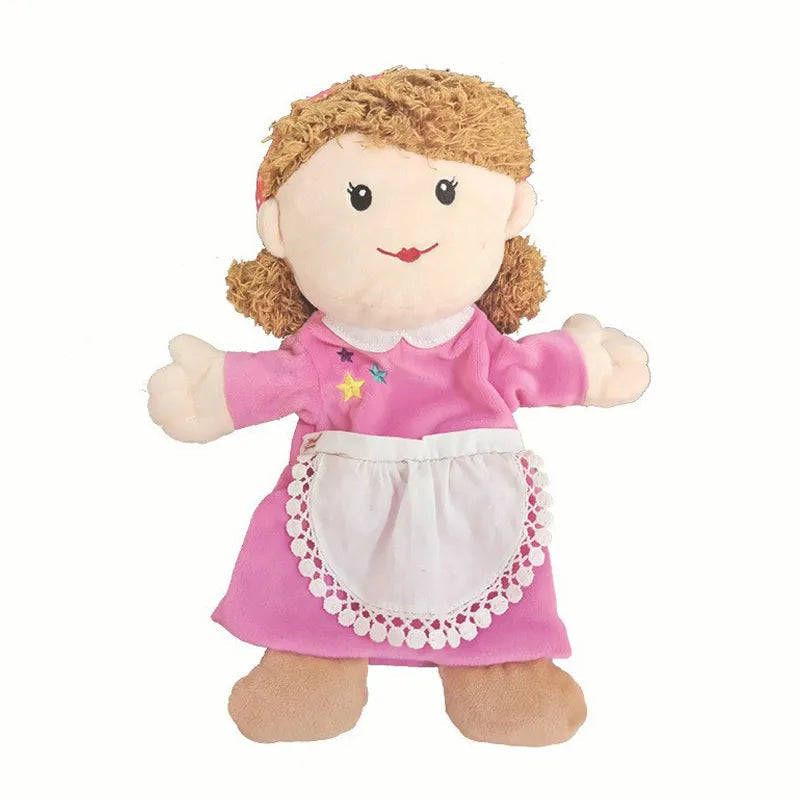 Soft Plush Family Doll Set - 25-33cm - ToylandEU