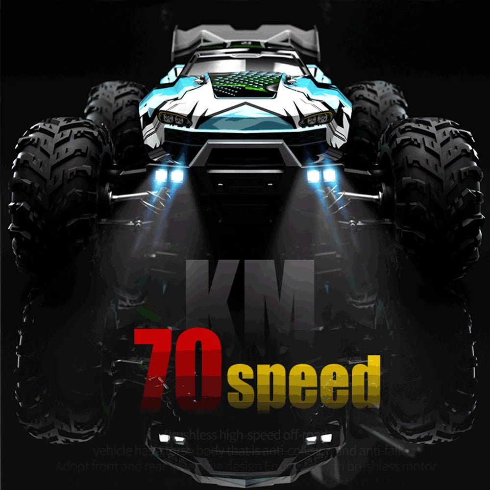 RC SG116 MAX 1:16 High-Speed 4WD RC Drift Racing Monster Truck - 70KM/H Off-Road Remote Control Car for Kids