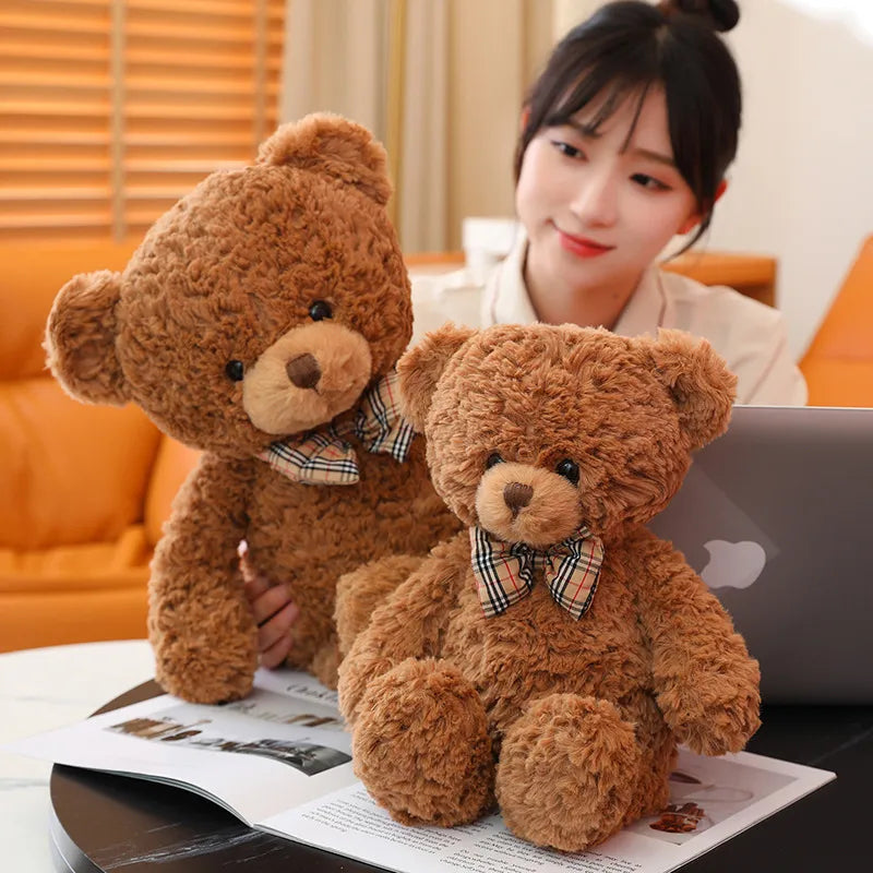 Big Size Wear Bow Tie Teddy Bear Plush Toy  Stuffed Animals - ToylandEU