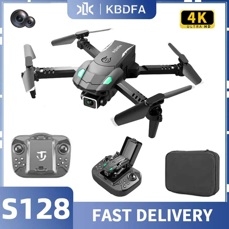 KBDFA S128 Mini Drone: Enhanced with 4K HD Camera and RC Obstacle Avoidance Technology - ToylandEU