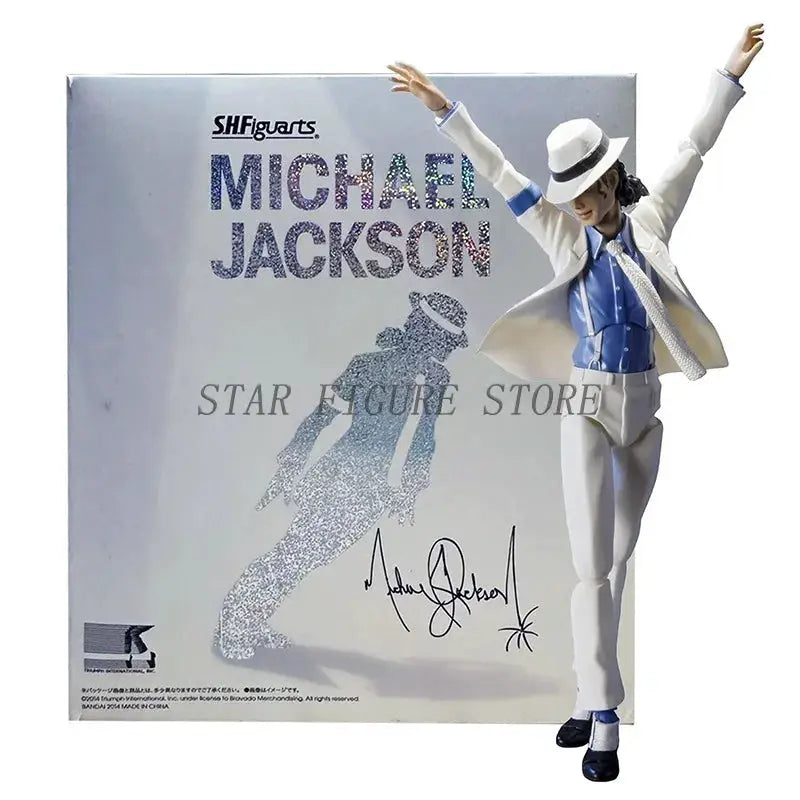 Figma 096 Michael Jackson Action Figure 14cm PVC Collection Decoration Smooth Criminal Movable Figurine Anime Jackson Model Toys - ToylandEU