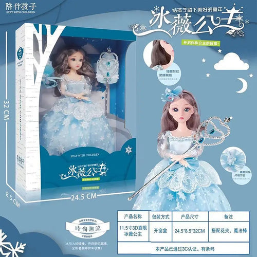 Cute Disney Frozen Princess Elsa and Anna Anime Figure Toy with Two-Year Warranty ToylandEU.com Toyland EU