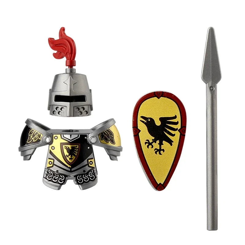 Building Block Set | Lego Compatible | Dragon Knights | Small Blocks