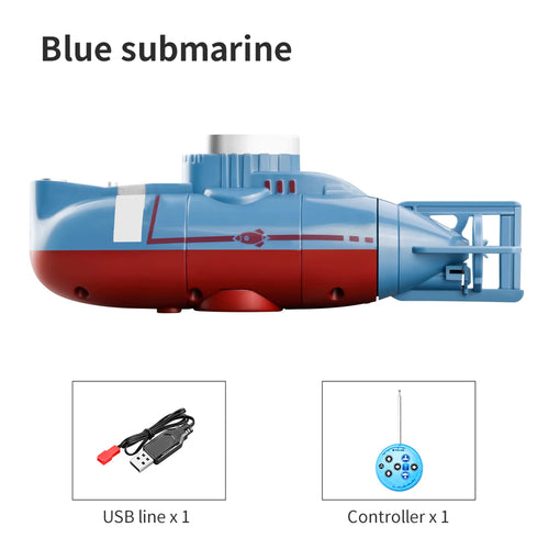 RC Submarine 0.1m/s Speed Remote Control Boat Waterproof Children's ToylandEU.com Toyland EU