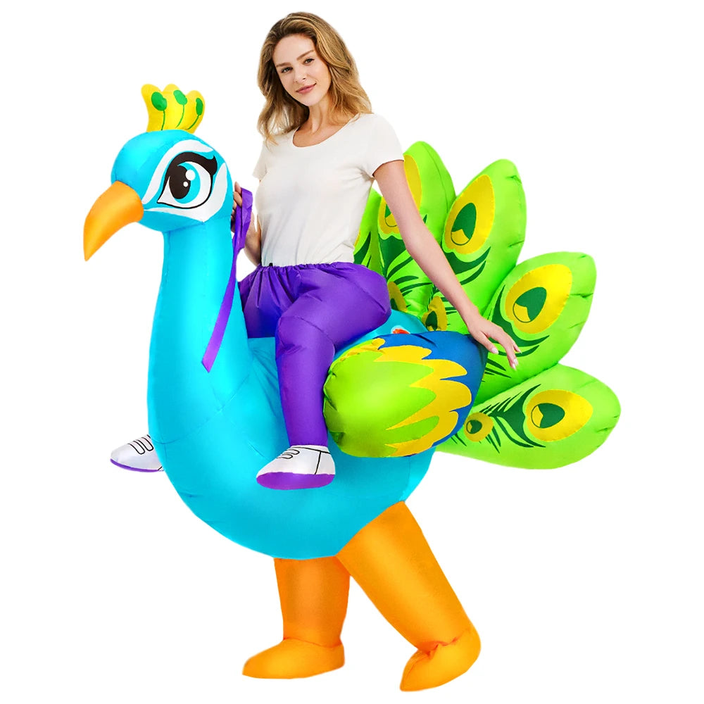 Inflatable Costume | Rooster Character | Adult Unisex | Halloween Party