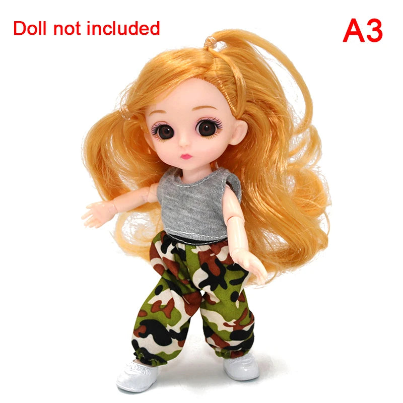 16CM BJD Doll Casual Fashion Princess Clothes Set ToylandEU.com Toyland EU