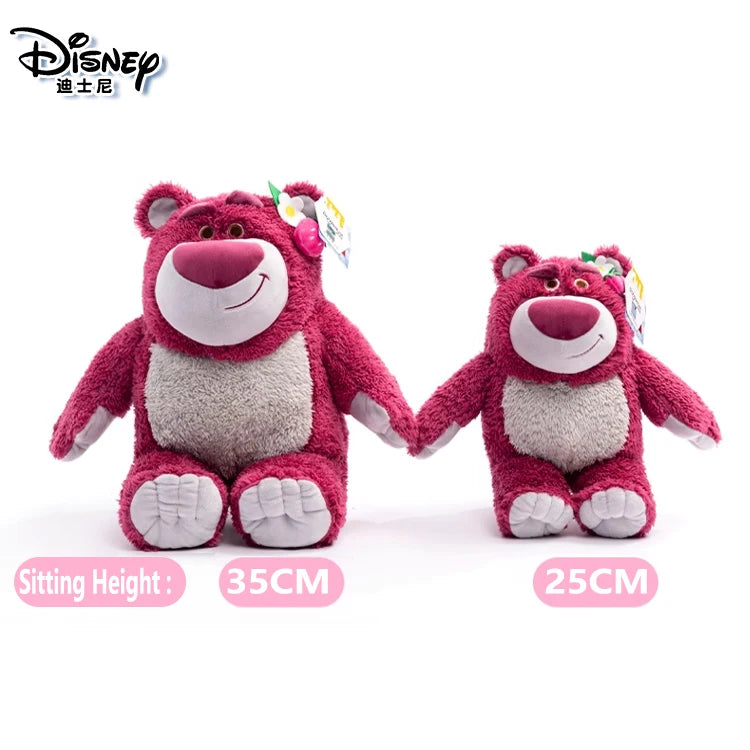 Lotso Bear Crossbody Bag with Strawberry Scent - Disney Toy Story 4 Plush Doll for Girls