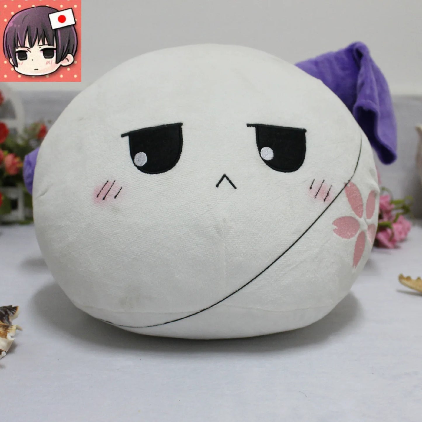 Anime Plush Pillow Bandai | Hetalia Character Plush | Mochi Soft Plush