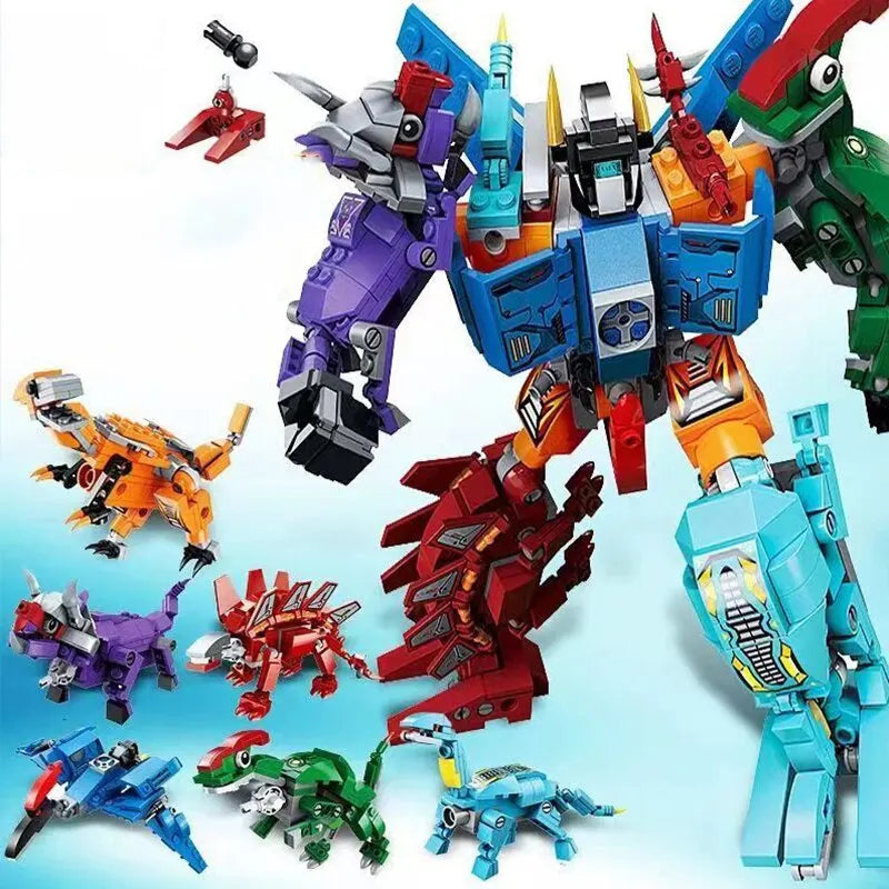 6 In 1 Adaptable Robot Building Blocks Kits - ToylandEU