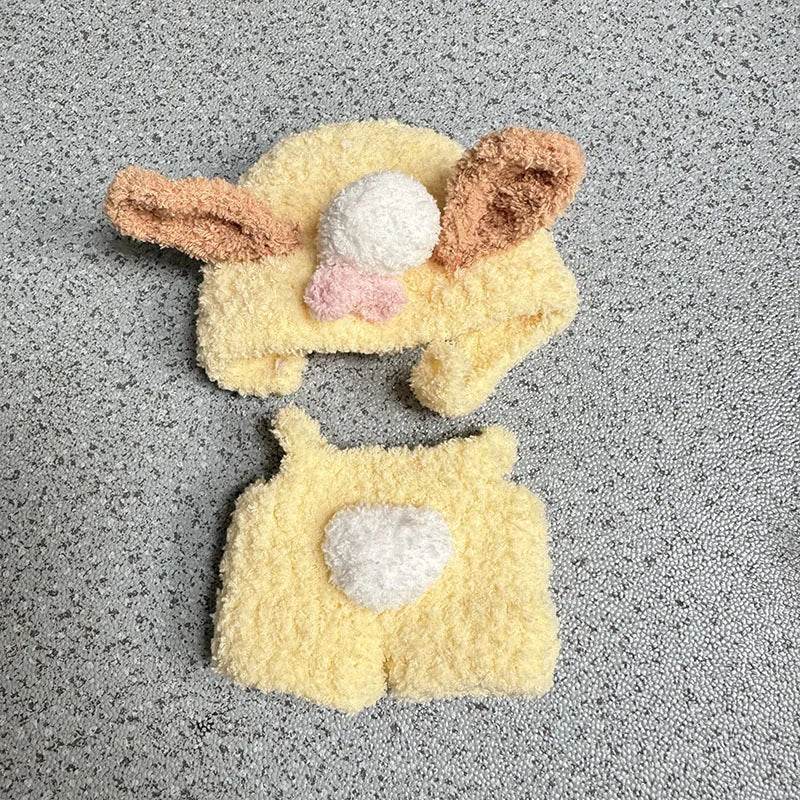 17cm Labubu Clothes Pulling Cloth for Handmade Baby Set - ToylandEU