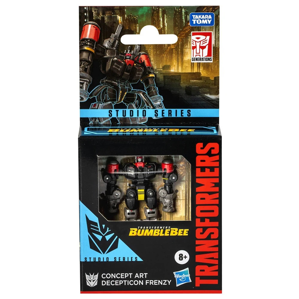 Transformers Figures | Studio Series Core Class | Rumble Frenzy Pair | 9Cm Toy