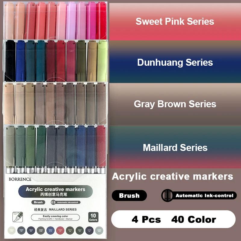 Acrylic Paint Markers | 120 Color Set | Toylandeu™