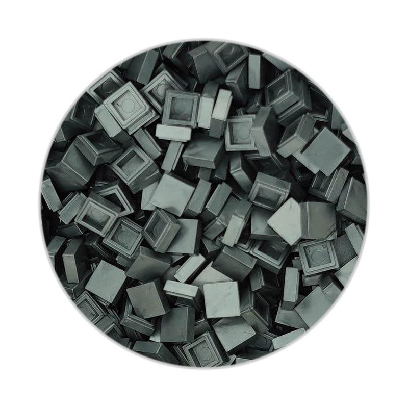 Smooth 1x1 Building Blocks | MOC Pixel Particles | DIY Kids Set