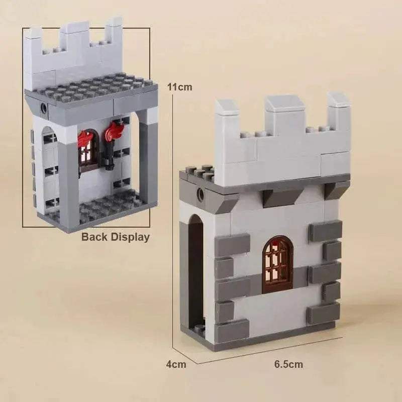 Medieval Castle Siege Weapons Building Blocks Army Knights Toys - ToylandEU