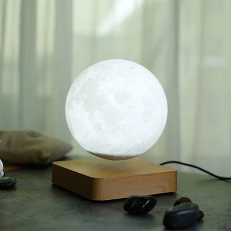 Levitating Moon Lamp with 3D Printing Technology - ToylandEU