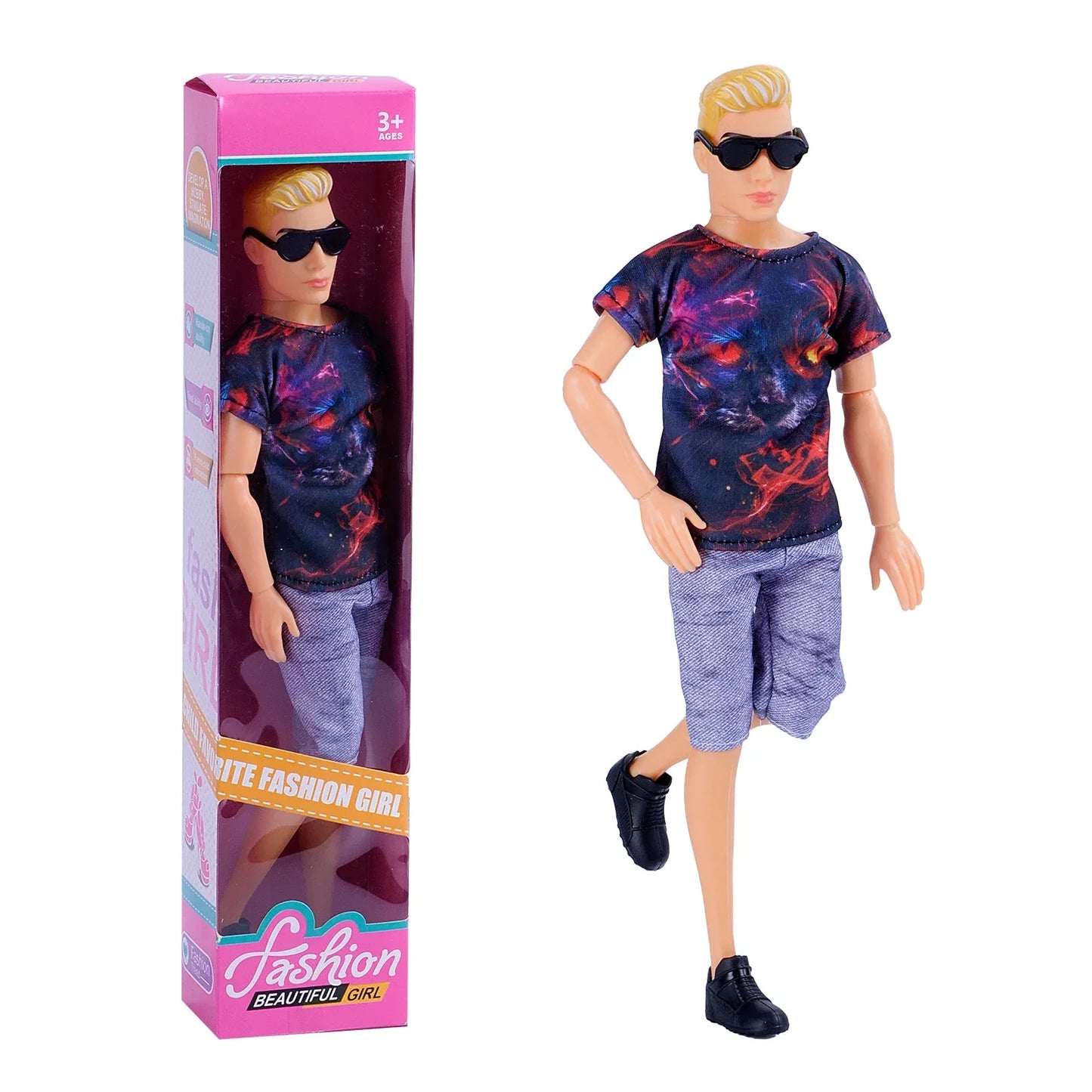 30cm BJD Doll With Moveable Joints And Deluxe Outfit