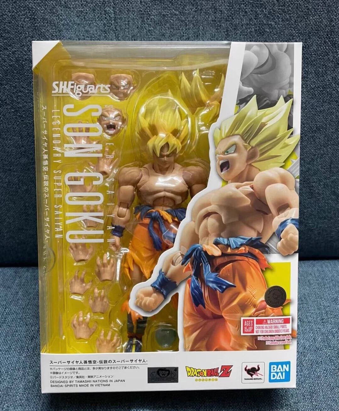 Dragon Ball Super Action Figure | S.H.Figuarts Goku Super Saiyan | Legendary 3.0
