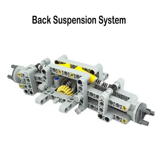 MOC Technical Tire Wheel Cross Hole Set Motorcycle Car Truck Wheels 44309 92402 32019 54120 11957 Construction Building Block - ToylandEU