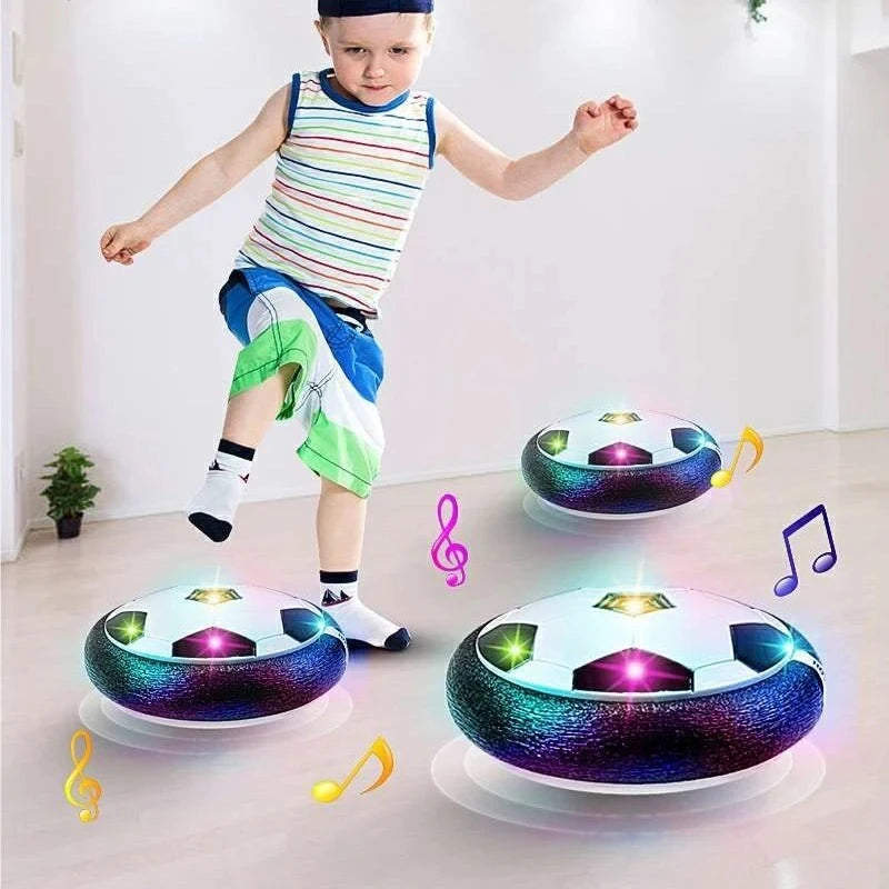 Levitating LED Soccer Disc Toy with Music and Lights - ToylandEU