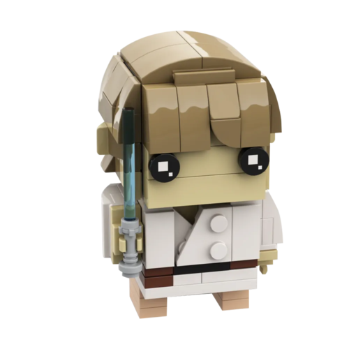 Lukes Skywalkered Brickheadz Building Block - Space Wars-themed Building Set ToylandEU.com Toyland EU