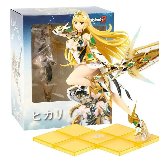 Xenoblade 1/7 Scale Chronicles 2 Hikari Mythra / Pyra Homura Figure Collectible Model Toy Desktop Doll - ToylandEU