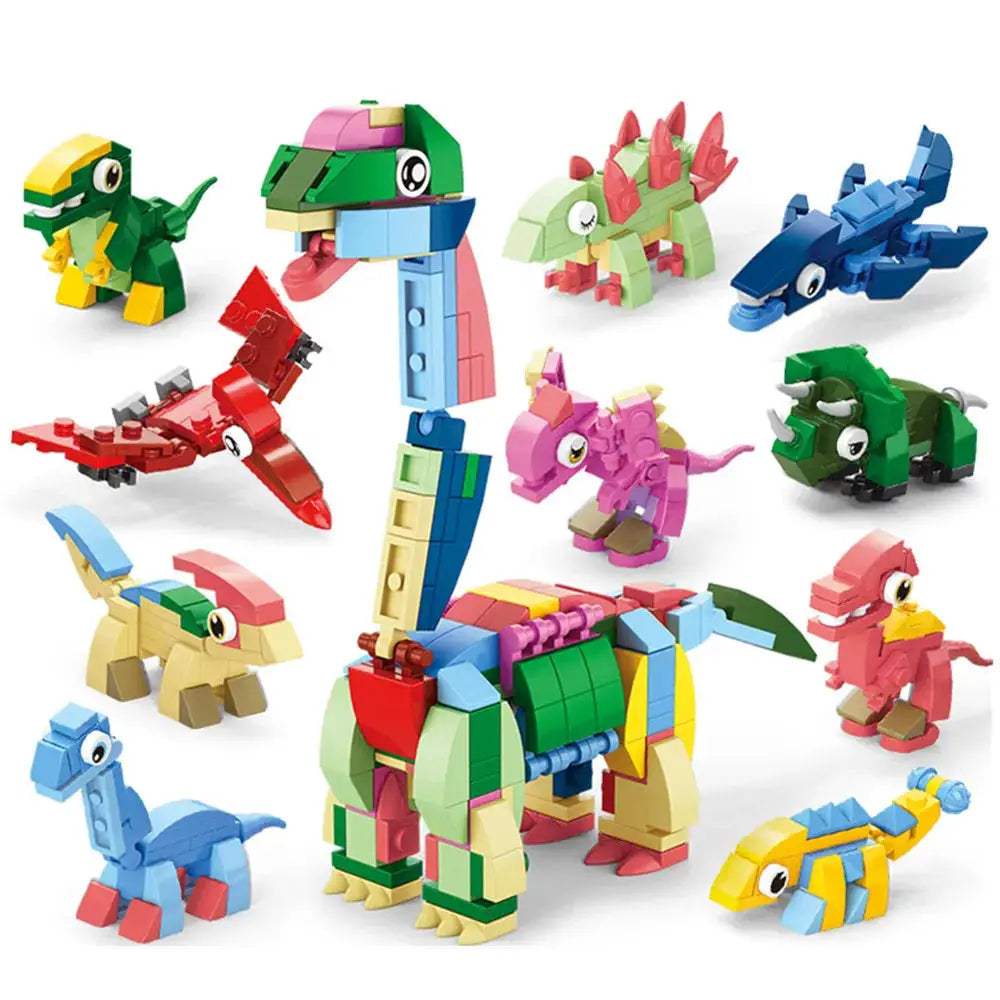Insect World Animals Scorpion Mantis Ants Spider Birds Marine Animal Building Blocks Toys Desktop Ornaments Bricks Kids Gift - ToylandEU