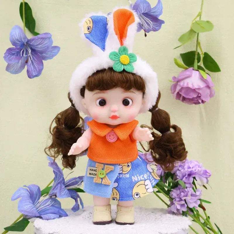25cm Reborn Baby Doll For Girls Cute Big Head Design - ToylandEU