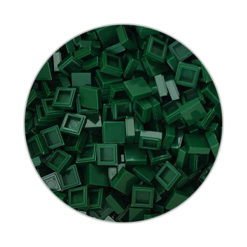 Smooth 1x1 Building Blocks | MOC Pixel Particles | DIY Kids Set