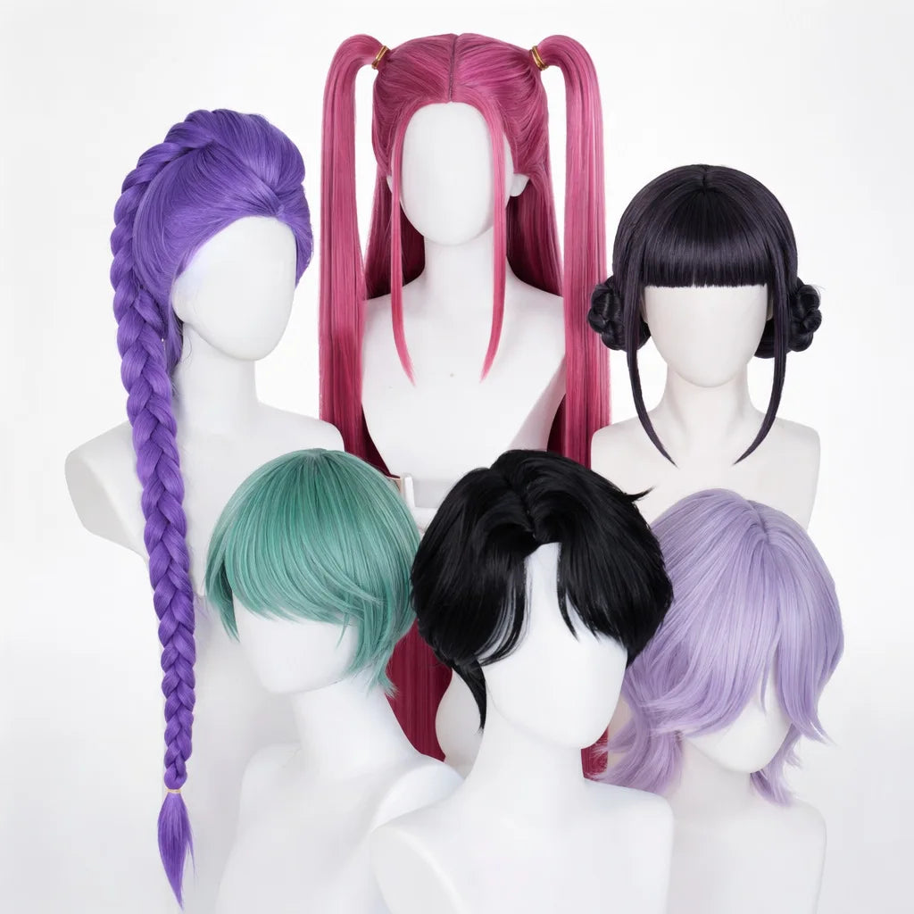 Cosplay Wig | Heat Resistant | Unisex | Assorted Styles