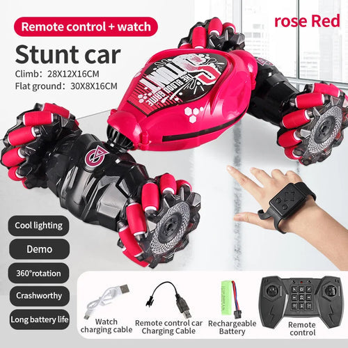 Gesture Controlled 4WD Stunt RC Car With LED Lights ToylandEU.com Toyland EU