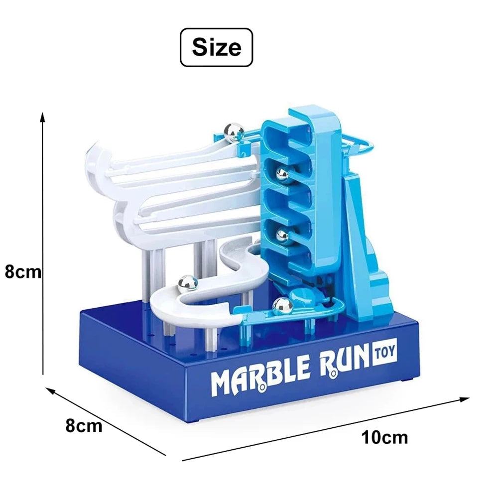 Marble Run Race Track Building Blocks Kit for Creative Play - ToylandEU