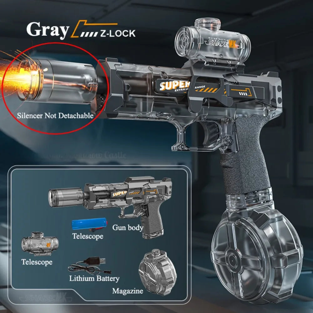 Water Blaster | MK3 Automatic | Glow Light Design | Shoulder Style