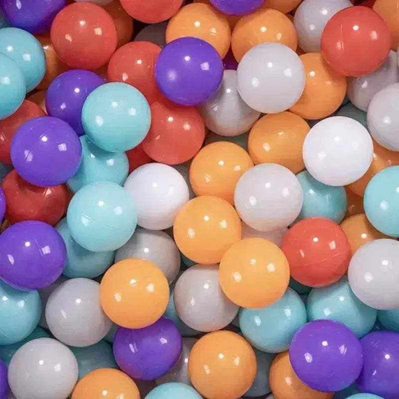 100Pcs Eco-Friendly Colorful Ball Soft Plastic Ocean Ball Gifts - ToylandEU