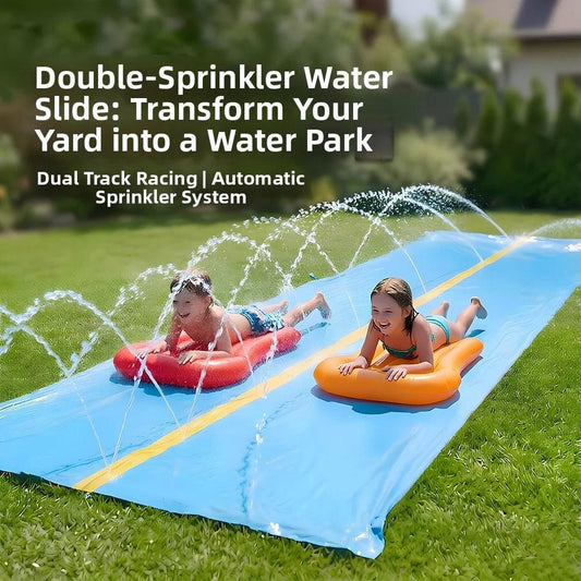 Inflatable Water Slide | Extra Long | 2 Person Large Size