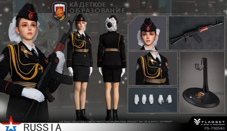 Action Figure Set | 1/6 Scale | Female Soldier Figure | 12in Full Set