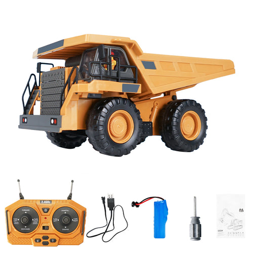 RC Excavator/Bulldozer 1/20 2.4GHz 11CH RC Construction Truck with Lights and Sounds ToylandEU.com Toyland EU