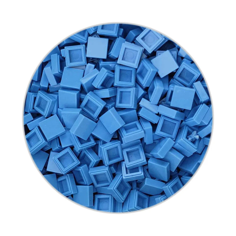 Smooth 1x1 Building Blocks | MOC Pixel Particles | DIY Kids Set