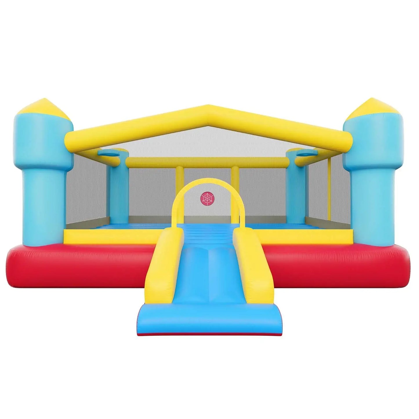 Inflatable Bounce House With Slide And Basketball Hoop for Kids
