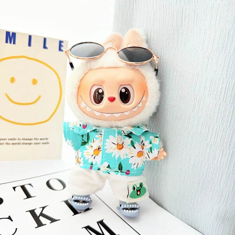 1 Set Hawaii Luxury Clothes for Labubu V1 V2 - ToylandEU