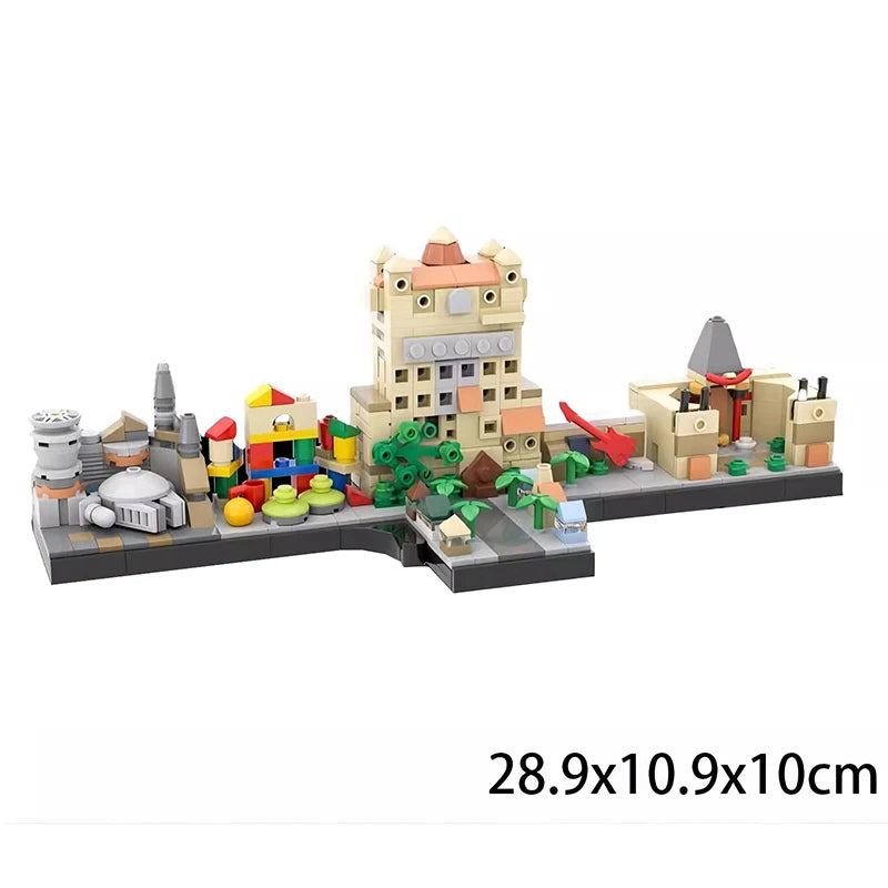 Lego Compatible Blocks Set | Fairy Tale Princess | City Skyline | Small Blocks