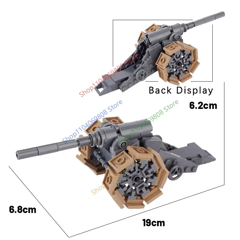 WWII Military Blocks | Compatible With Major Kits | Soldier Figures