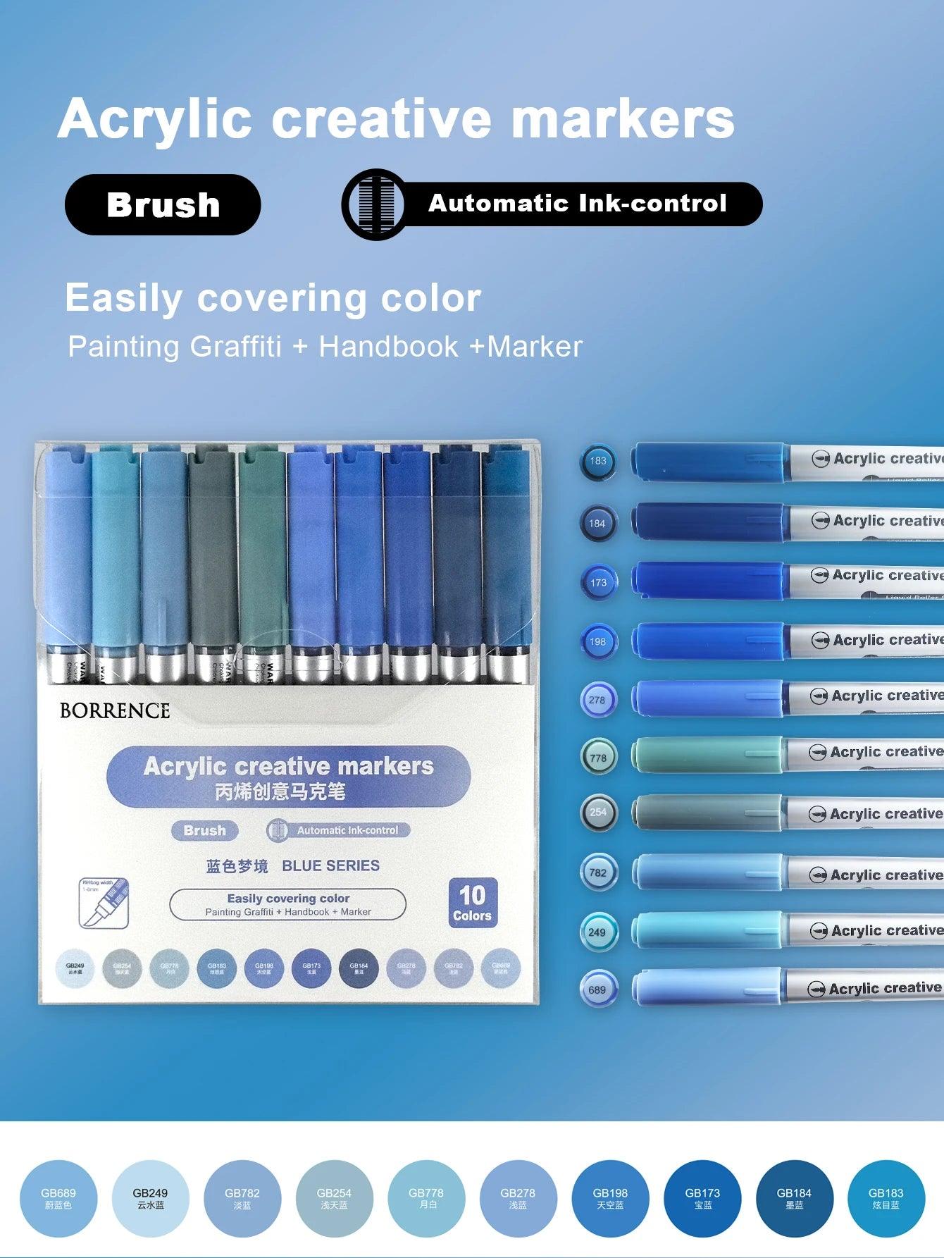 Acrylic Paint Markers | 120 Color Set | Toylandeu™