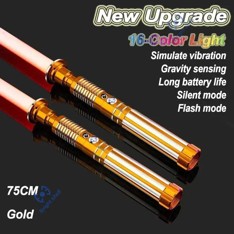 RGB Lightsaber Toy With 15 Color Modes And Sound FX - ToylandEU