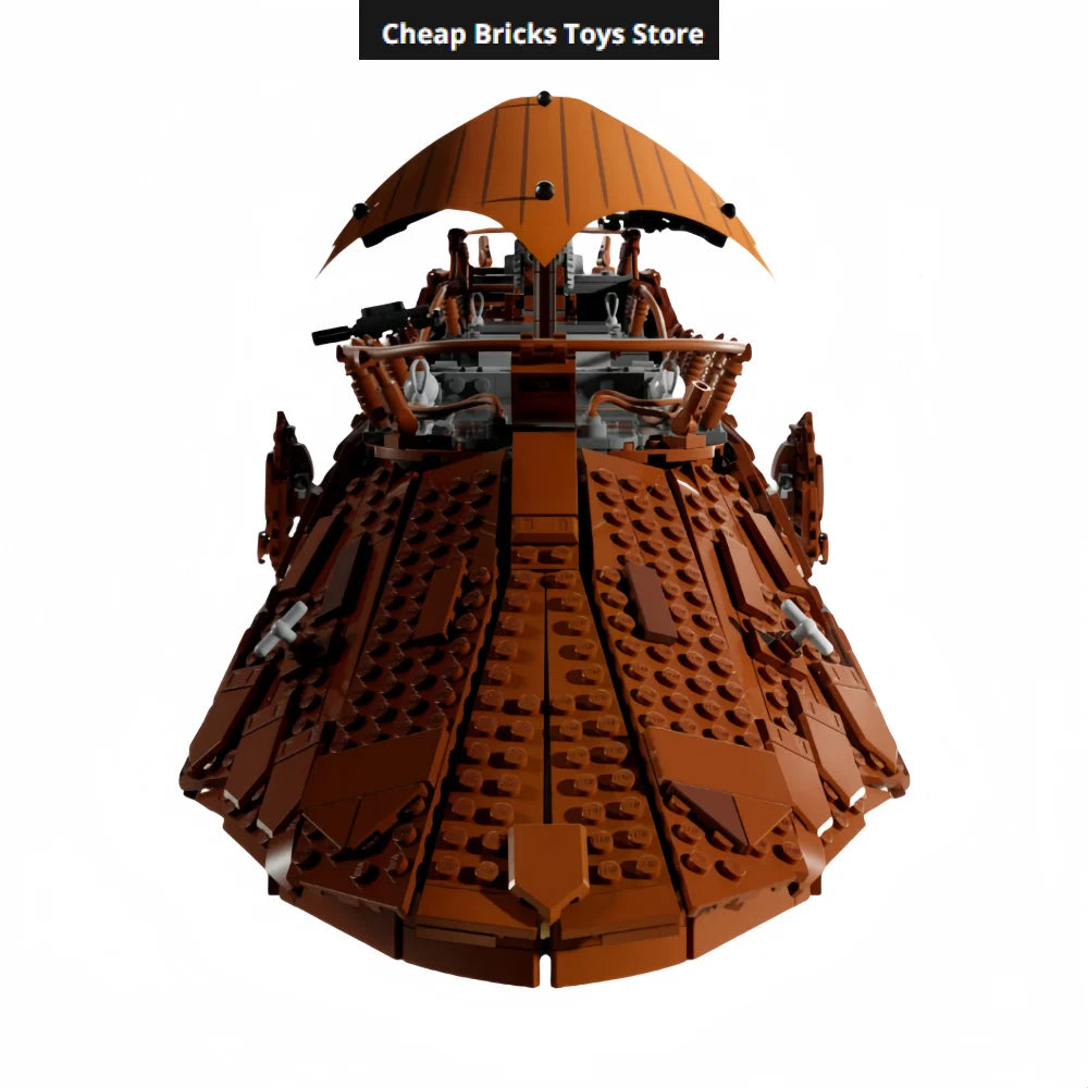 Jabba Barge Building Blocks | 3942 Pcs | Toylandeu™